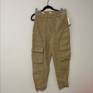 MOTHER Khaki Cargo Pants